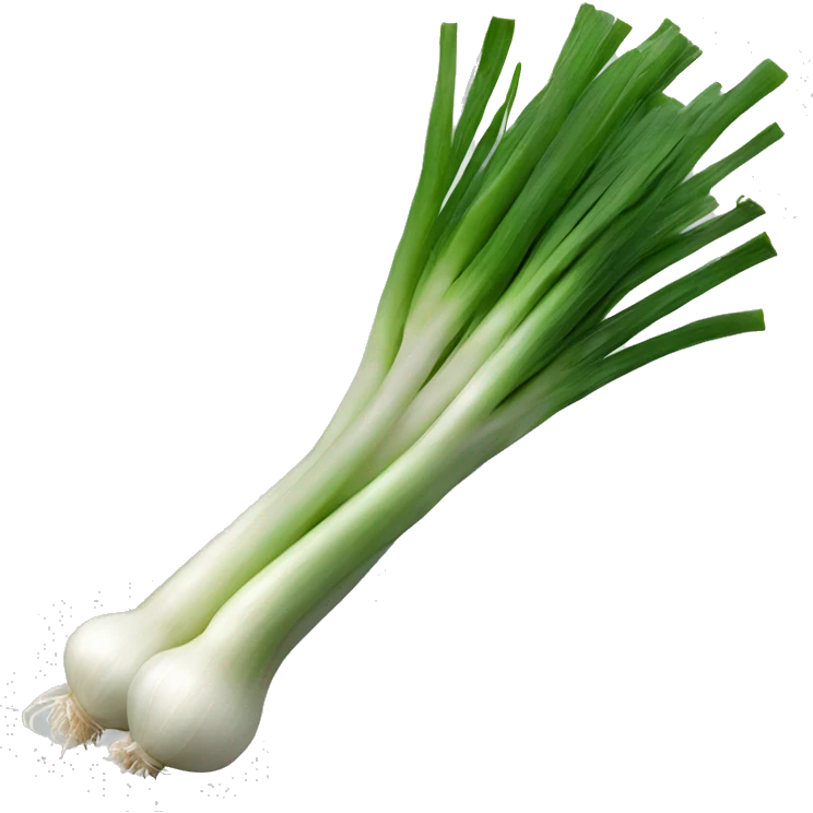 white gril spring onion emoji