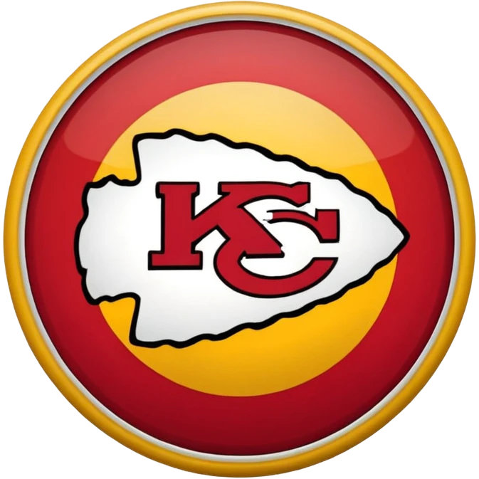 Chiefs nfl logo emoji