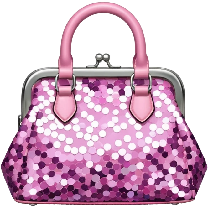 cute glamaholic purse emoji