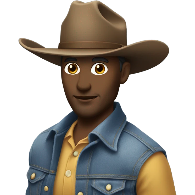 Car cowboy ￼ emoji