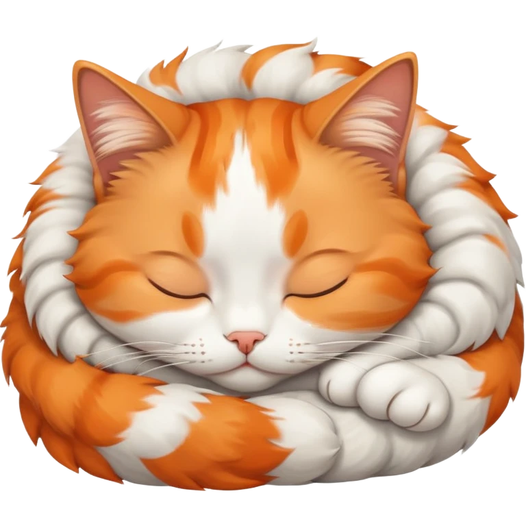 sleeping cat emoji