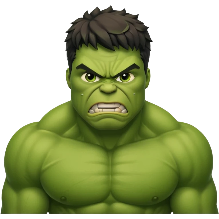 Hulk  marvel movies character face only emoji