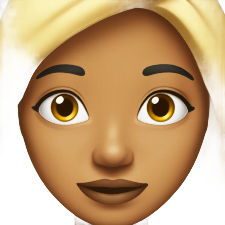 Chica skincare emoji