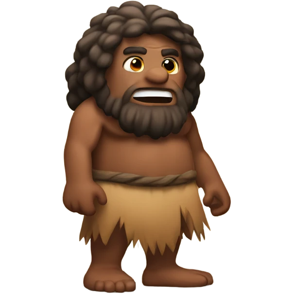 cave man emoji
