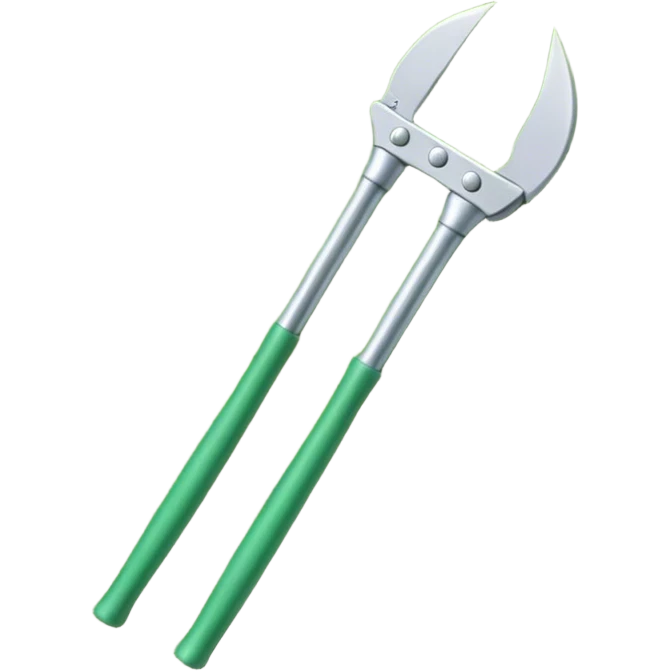 one garden loppers  emoji