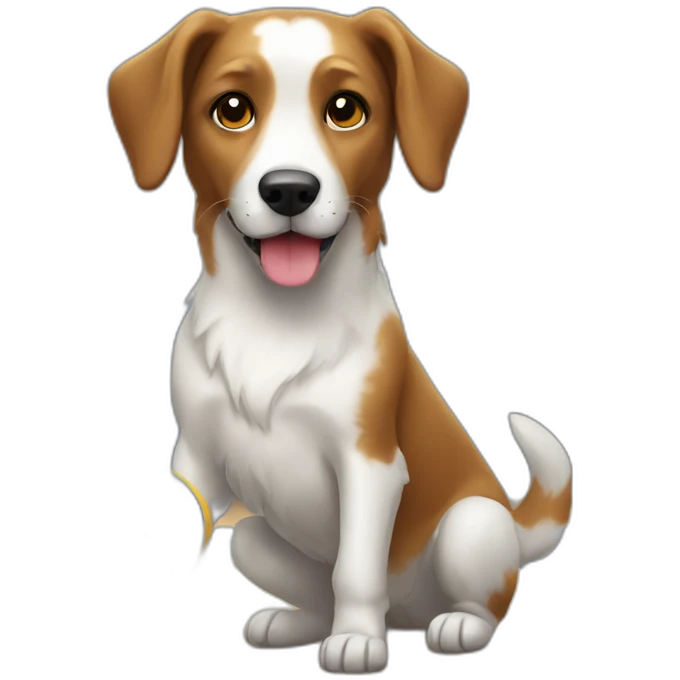 dog-playing-volleyball-setter emoji