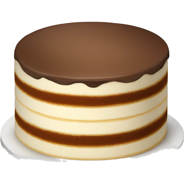 tiramisu cake emoji