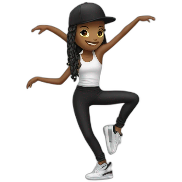 dancer hip hop emoji