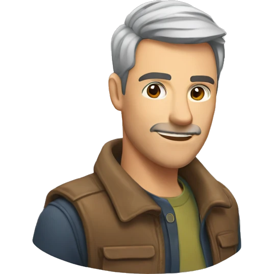 👨🏼‍🦱 emoji