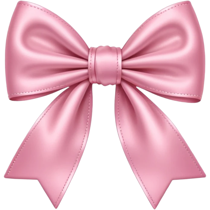 Baby pink bow emoji