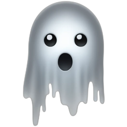 ghost in a camera emoji
