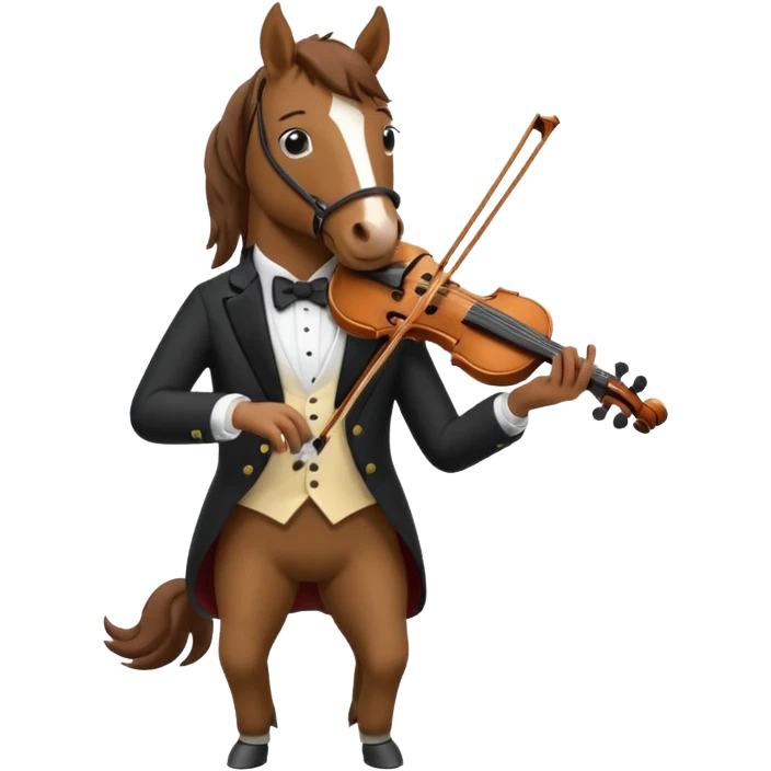 horse Musician emoji