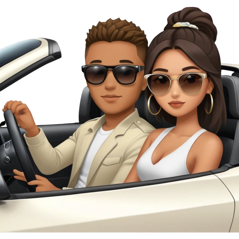 josh king jetset madrid the millionaire internet celebrity panel rank founder and instagram model girlfriend Tefi in Nissan GTR  emoji