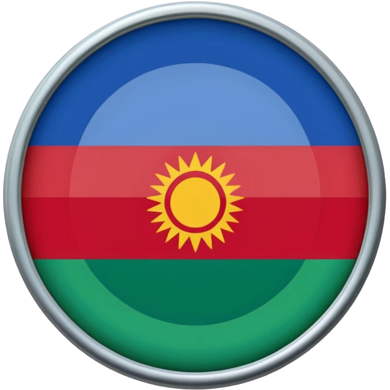 Bandera de los gitanos emoji