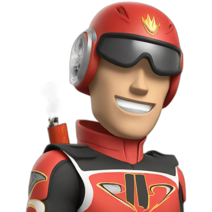 flash mcqueen smoking emoji