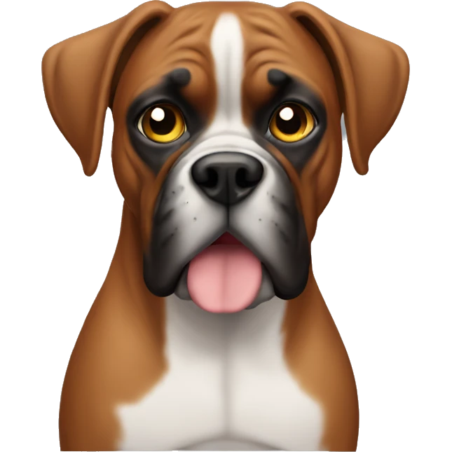 Boxer dog emoji
