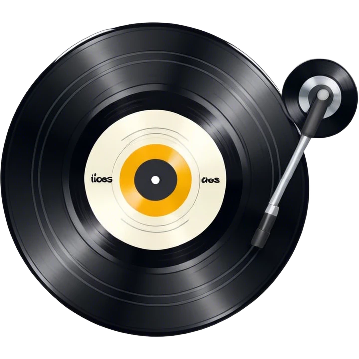 Vinyl record emoji