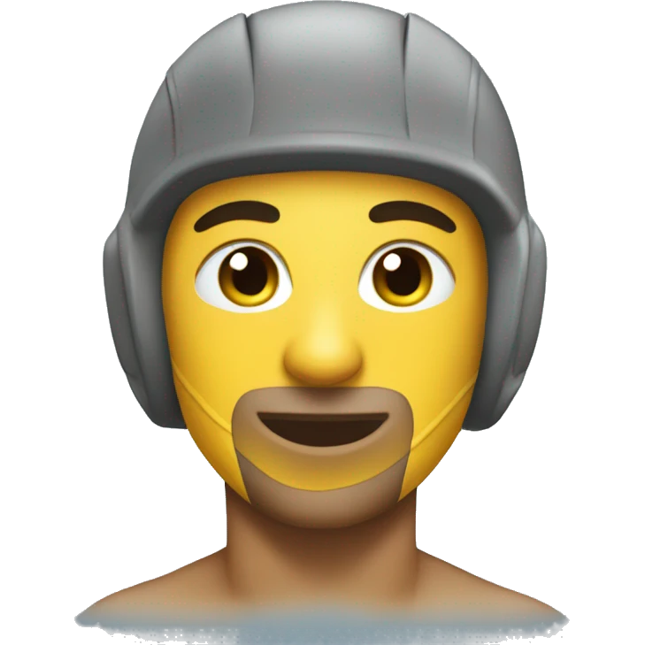 A wet bandit water polo player emoji