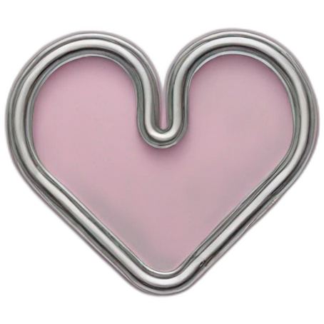 heart paper clip emoji