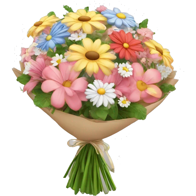 prettiest flower bouquet in the world ￼ emoji