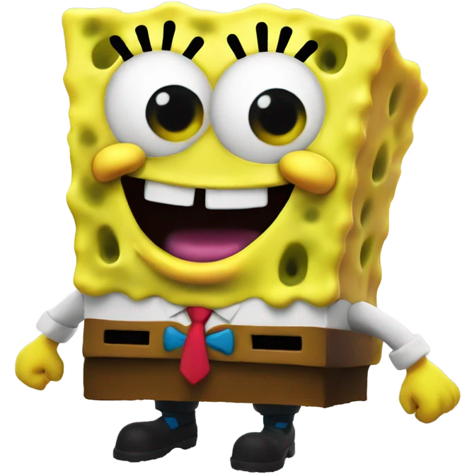 Spongebob in fortnite emoji
