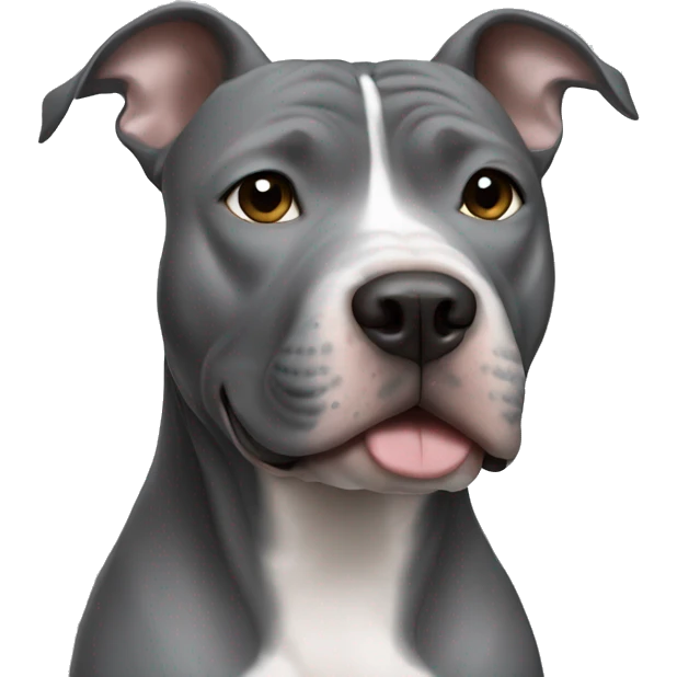 All Gray Pitbull emoji