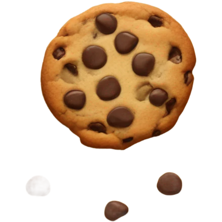 chocolate chip cookie emoji