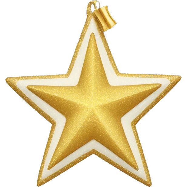christmas decoration star emoji