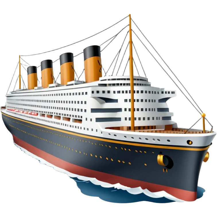 Make the Titanic emoji