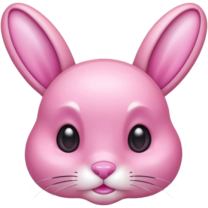  crystallized bunny that's pink emoji