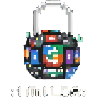 HTML5 logo with code tags, programming icon emoji