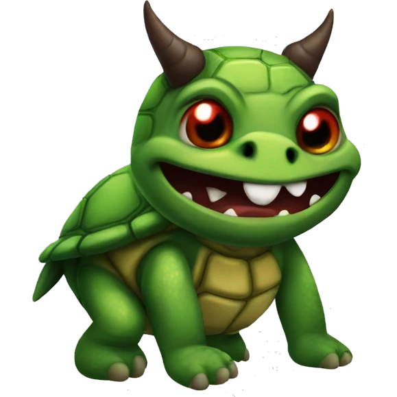 turtle devil emoji