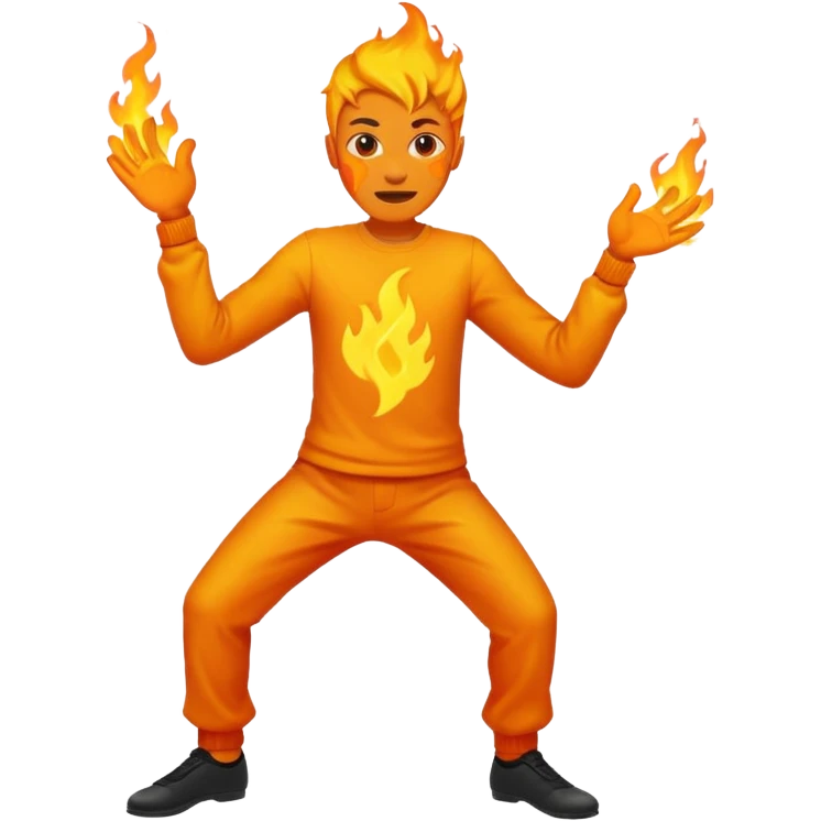 flame guy emoji