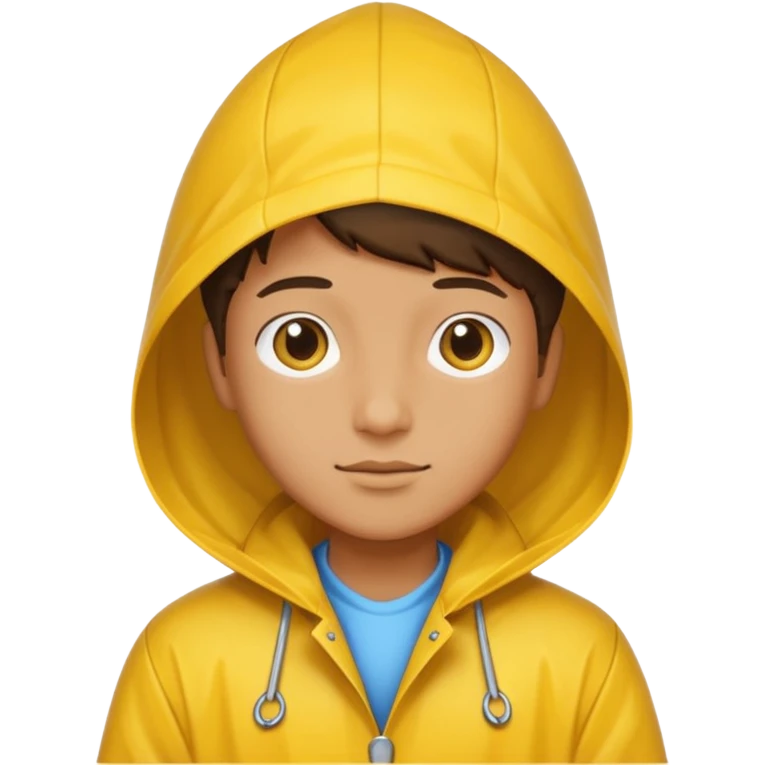 open Raincoat Pedestrian  emoji