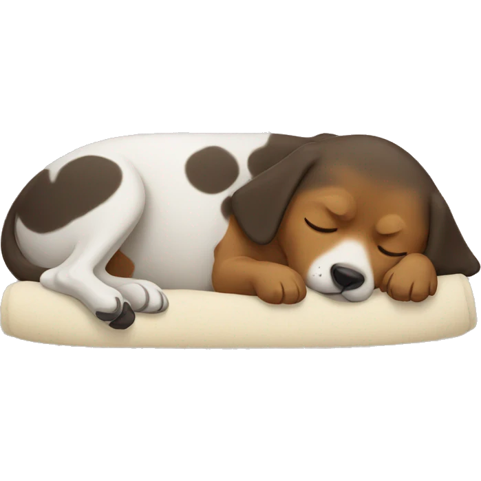 dog sleeping  emoji