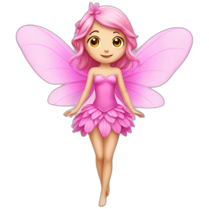 Pink Fairy emoji