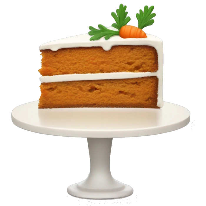 Carrot cake emoji