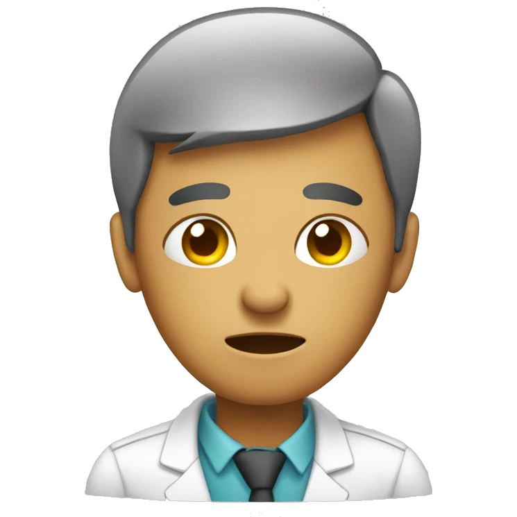 sick office worker emoji