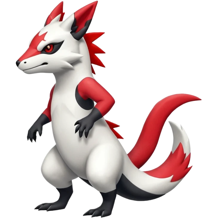 Salandit-Zangoose-Fusion (full body) emoji