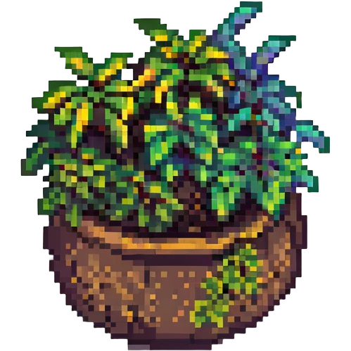 herbs, pixel art style emoji