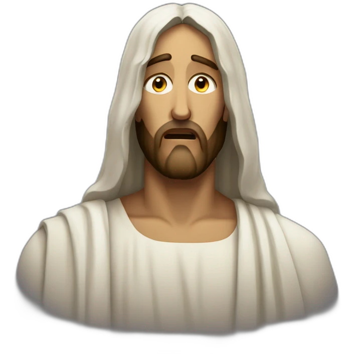jesus cry emoji