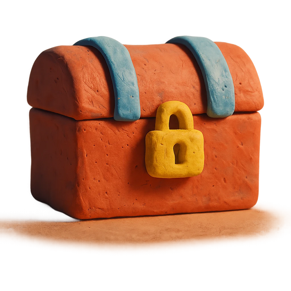 a chest emoji