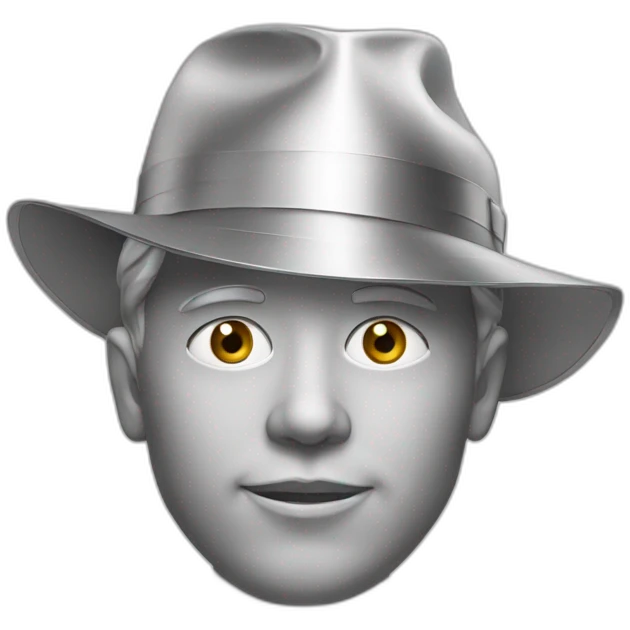 genius in foil hat emoji