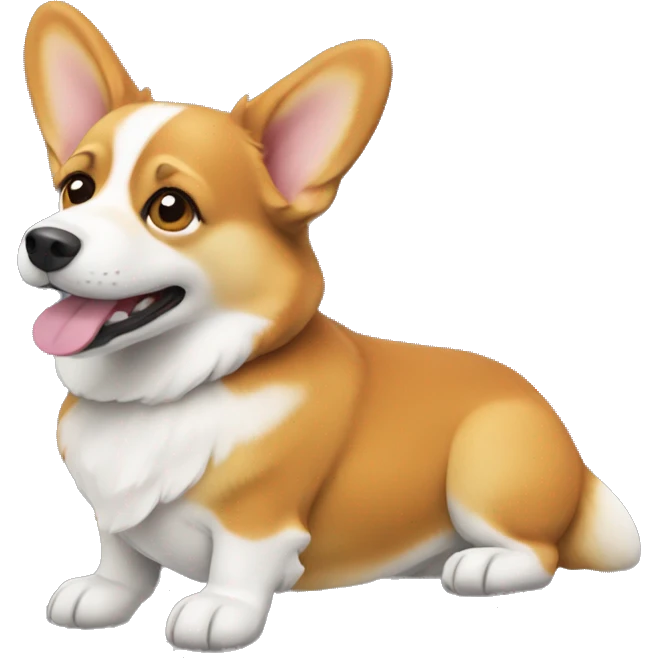 Corgi dog emoji