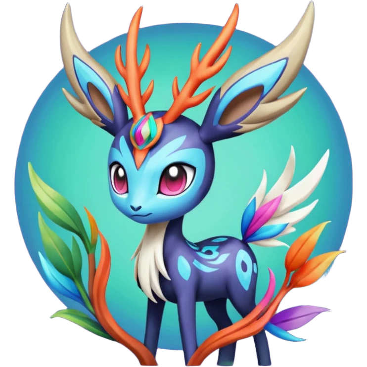 Meloetta-Xerneas-Pokémon-Fakémon-creature emoji