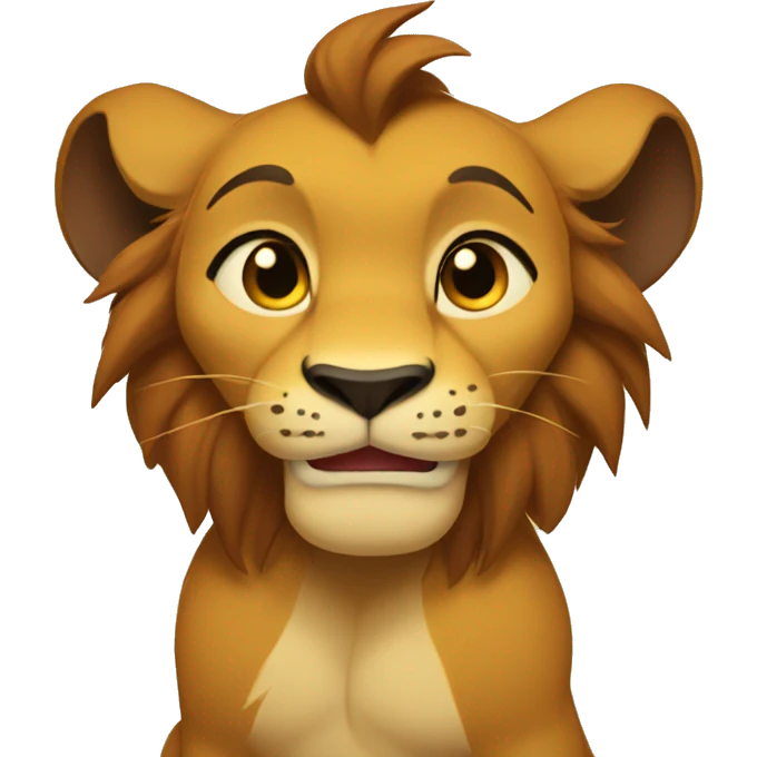 Simba emoji