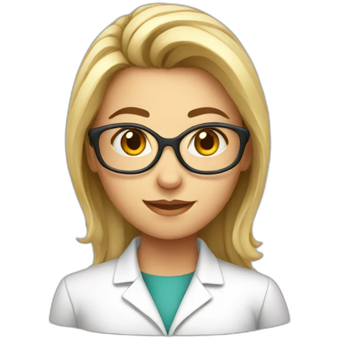 scientist genetics female emoji
