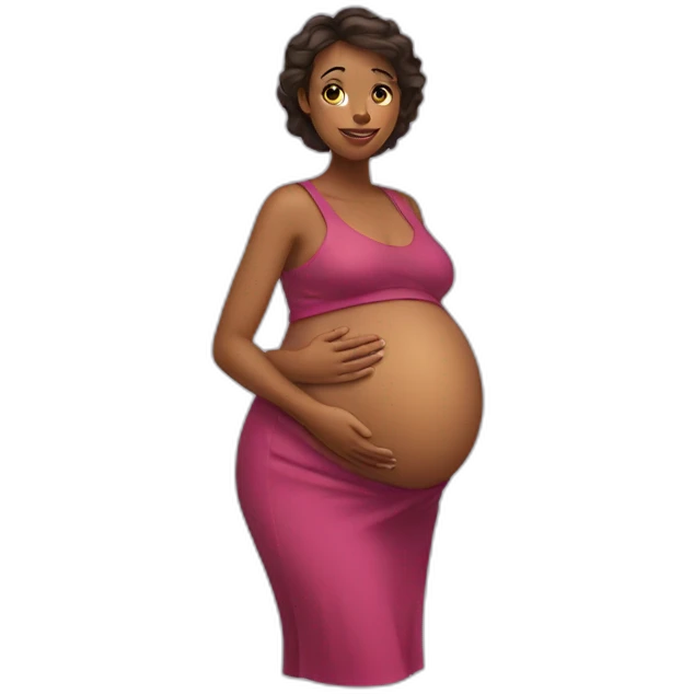 Pregnant emoji