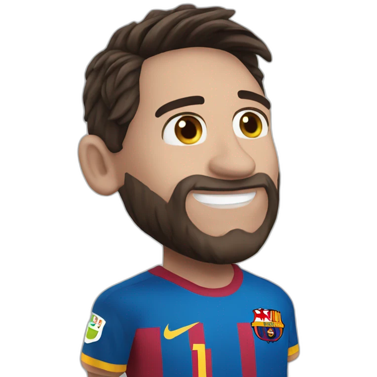 Messi god emoji