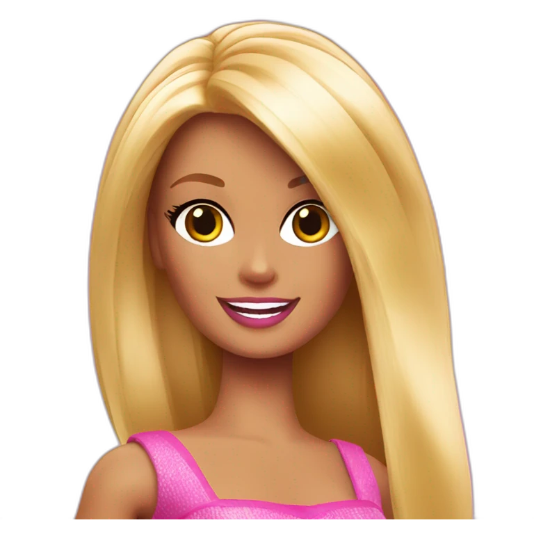 Barbie victorious emoji